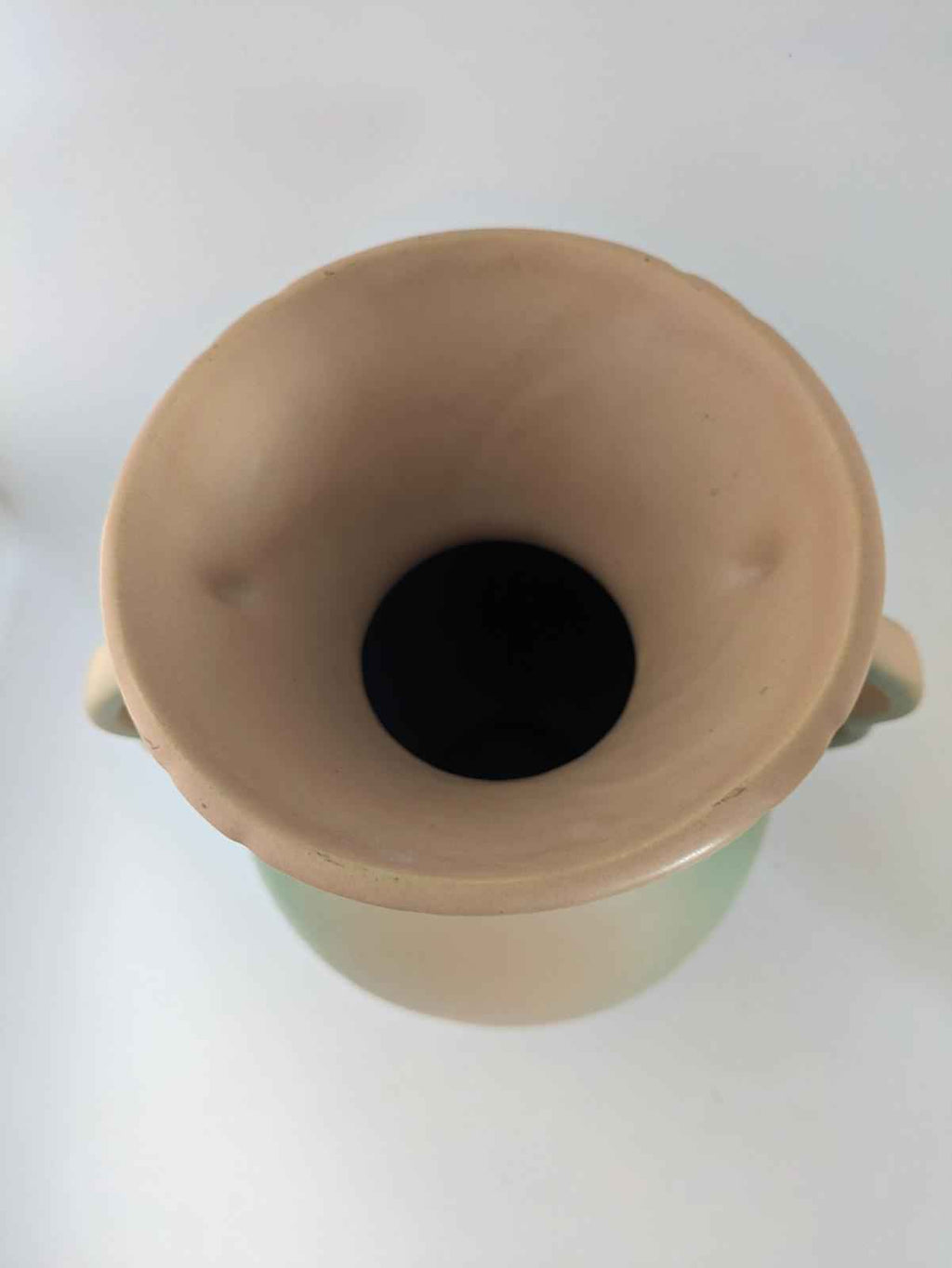 Antique Weller Pottery Matte Pink Green Wild Rose Ceramic Urn Vase Large.  9.75" Tall, 8"wide - Shop Under The Cedar