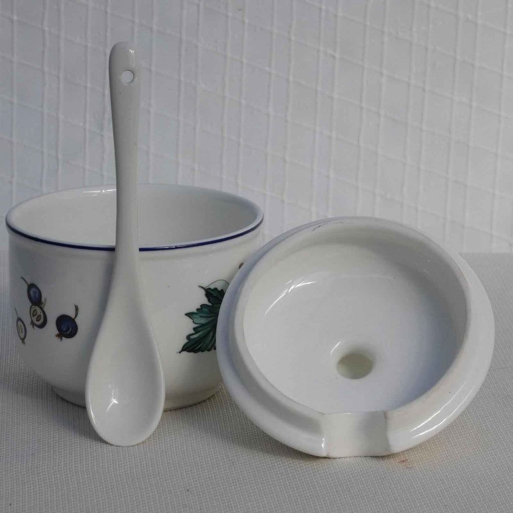 Villeroy & Boch Botanica Compote Pot/Jelly Jar made in Luxembourg. - Shop Under The Cedar