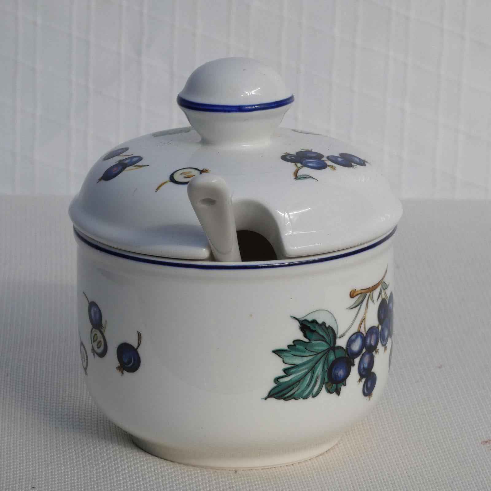 Villeroy & Boch Botanica Compote Pot/Jelly Jar made in Luxembourg. - Shop Under The Cedar