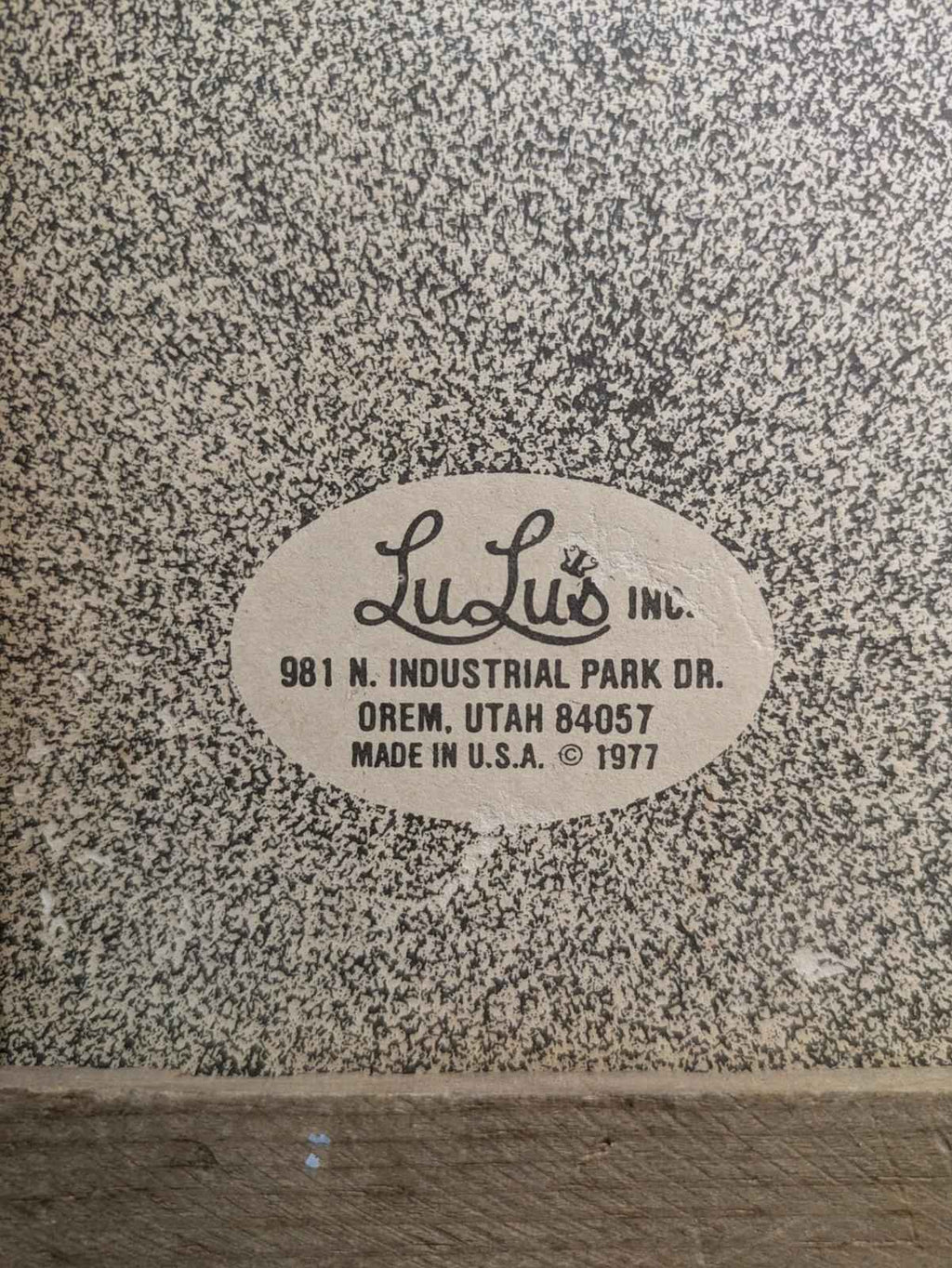 Vintage Painted Glass Framed Art/Shadow Box/Silhoutte Trees/LuLus Inc./70's.  Artist Virgil Thrasher - Shop Under The Cedar