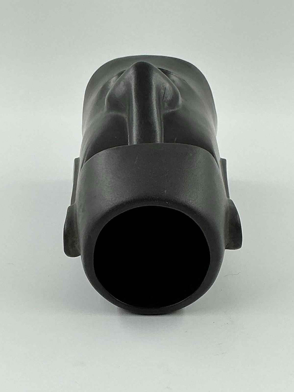 Vintage Tiki Mug Otagiri Japan Moai Black Hawaiian Tahitian Easter Island, 7” - Shop Under The Cedar