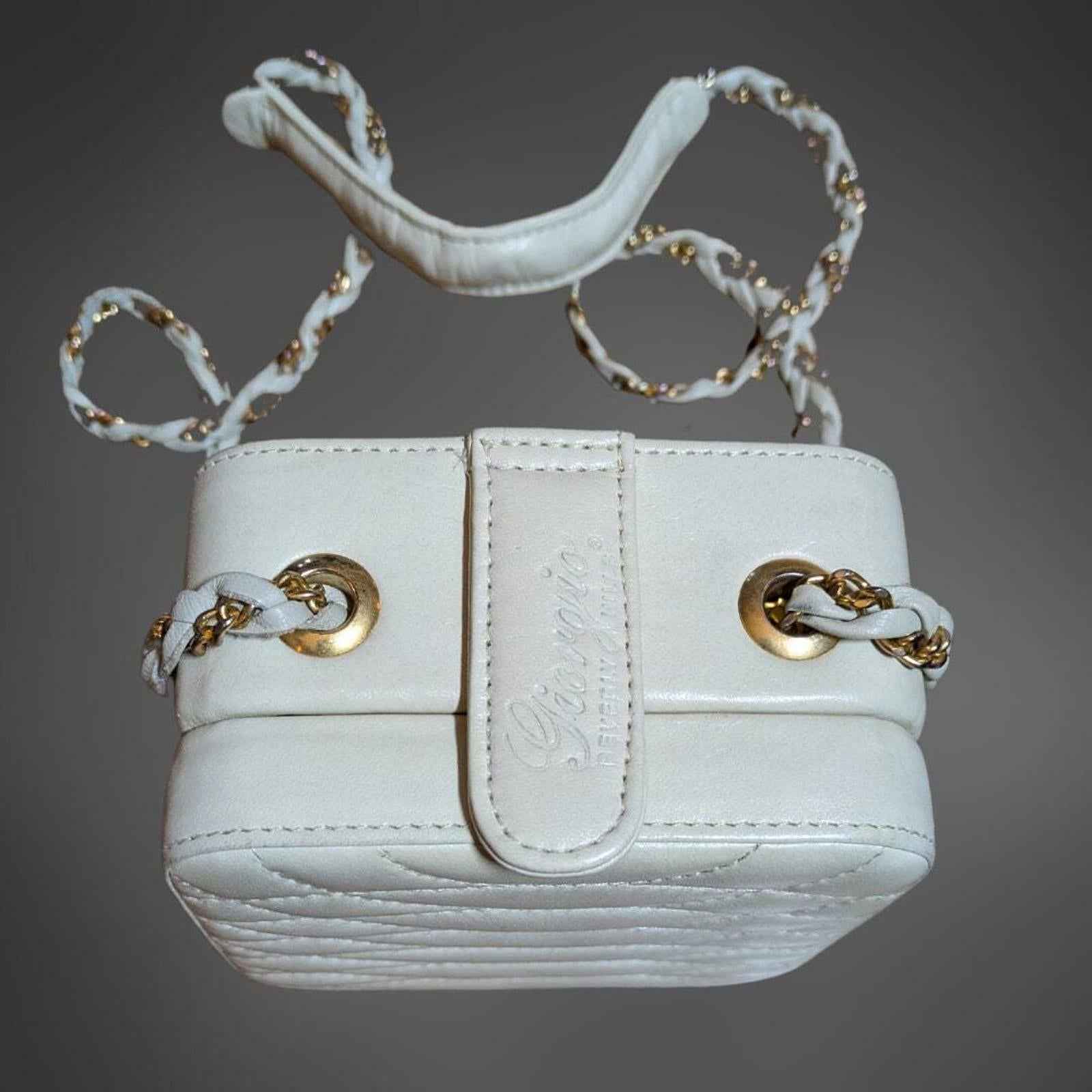 Giorgio Beverly Hills White Cube Bag. - Shop Under The Cedar