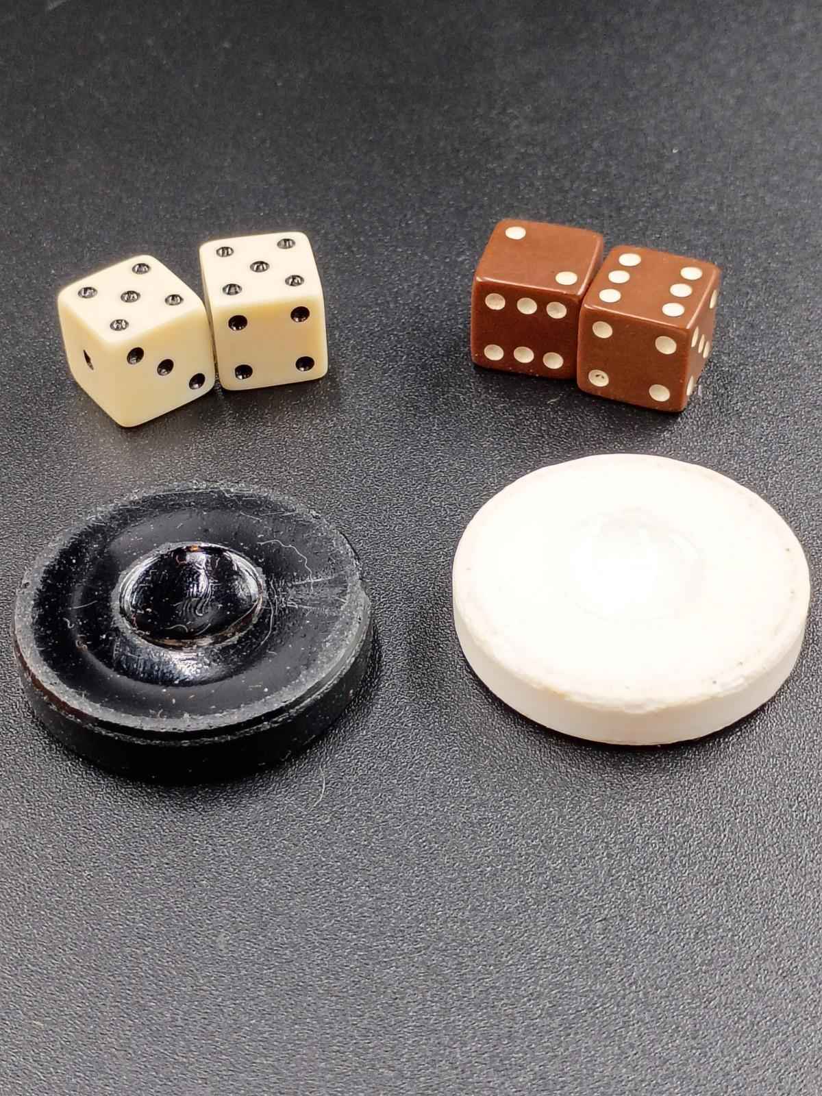 Handmade Wooden Inlaid Backgammon Set 19 In X 10 In X 3In Perfect Christmas Pres