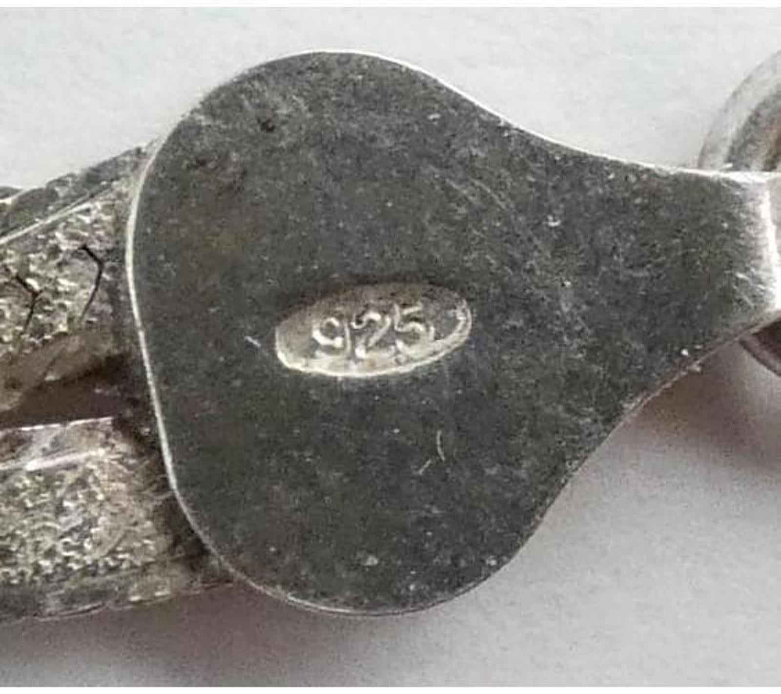 MILOR Sterling Silver 925 Wide Woven Necklace Made in Italy Fine Vintage - Shop Under The Cedar