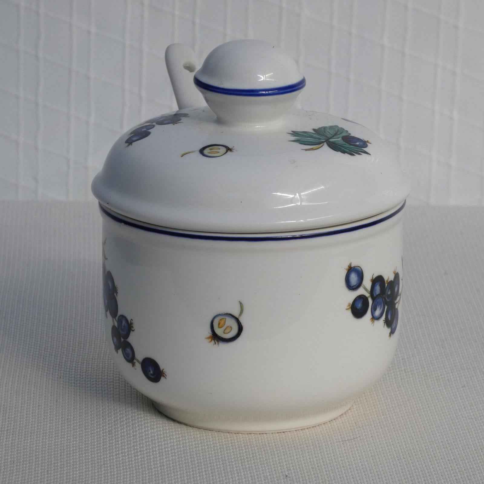 Villeroy & Boch Botanica Compote Pot/Jelly Jar made in Luxembourg. - Shop Under The Cedar