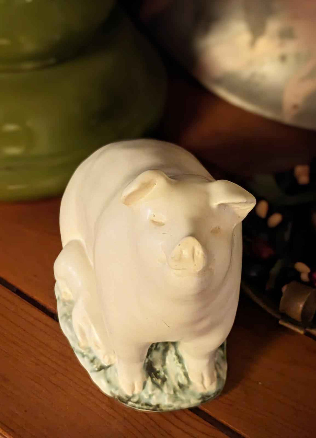 Andersen design studio, mother pig with piglet figurine - Shop Under The Cedar