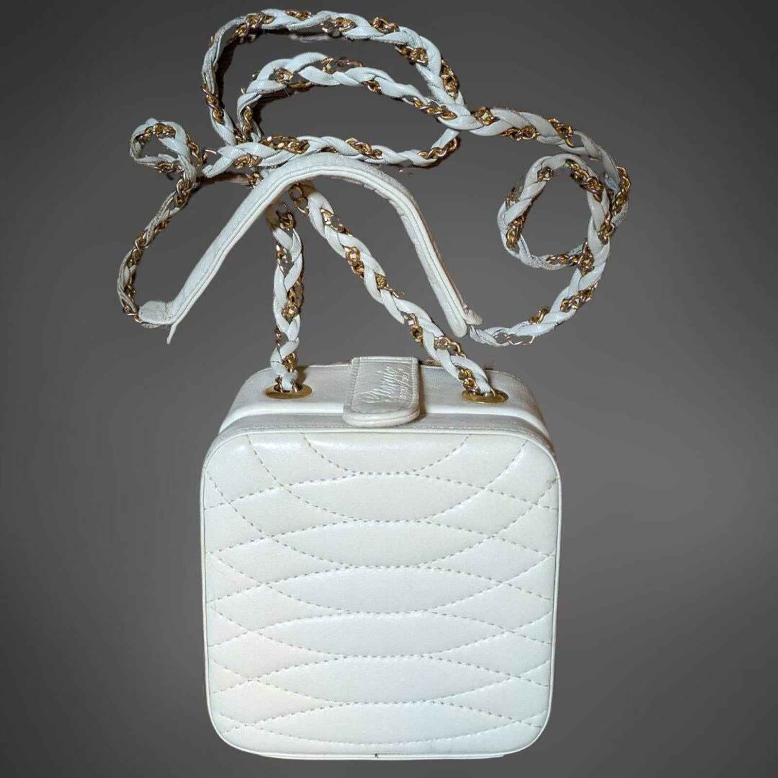 Giorgio Beverly Hills White Cube Bag. - Shop Under The Cedar