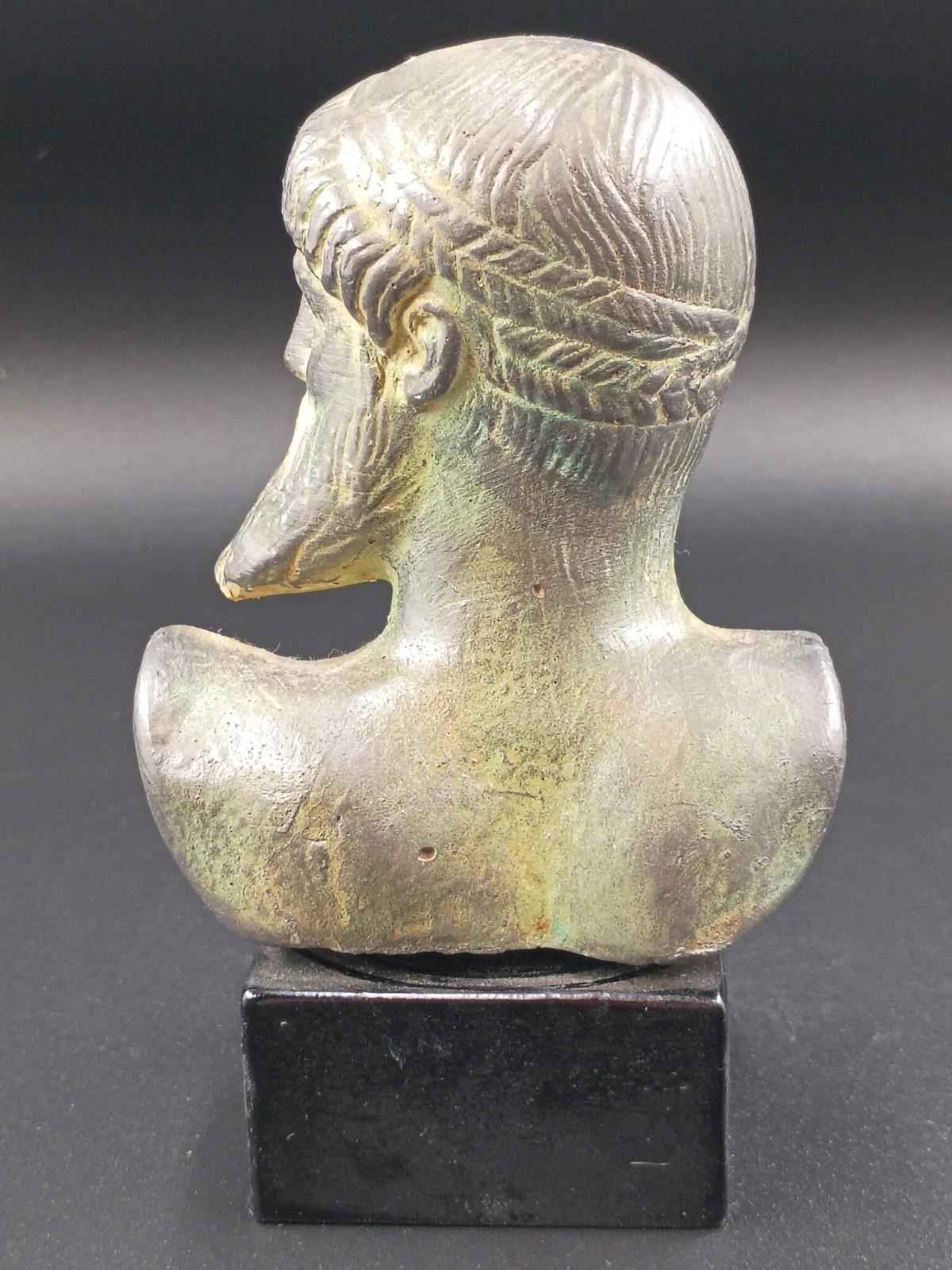 Artemision Zeus or Poseidon bust sculpture statue - Ancient Greek Olympian Gods