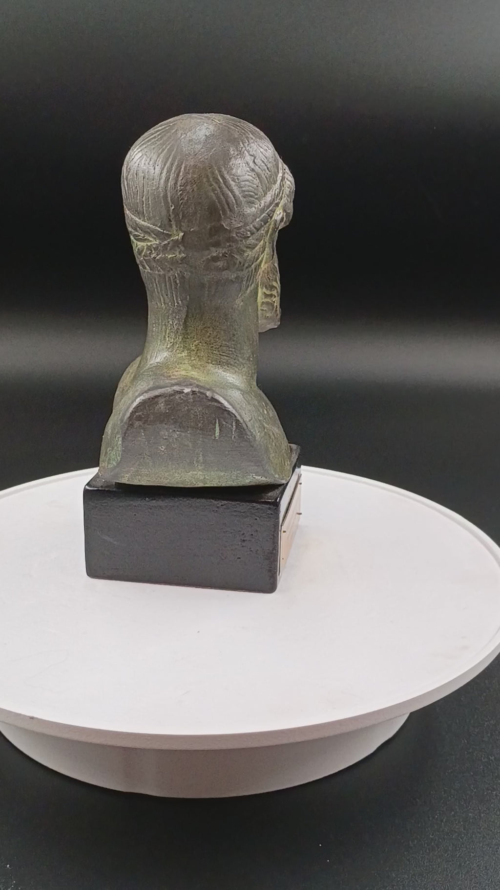 Artemision Zeus or Poseidon bust sculpture statue - Ancient Greek Olympian Gods