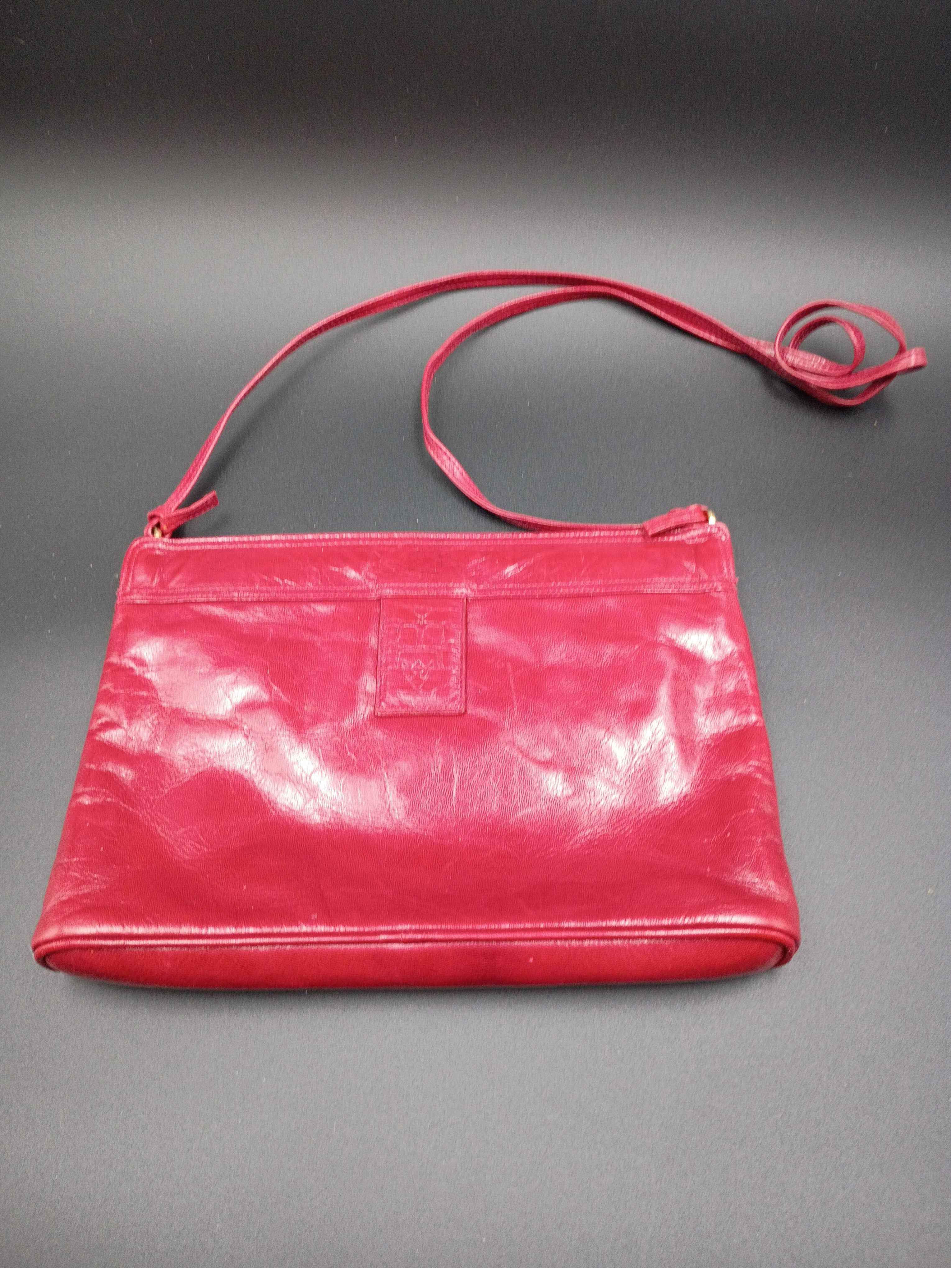 Vintage Jean Collage Leather Shoulder Bag Made in Italy - Shop Under The Cedar