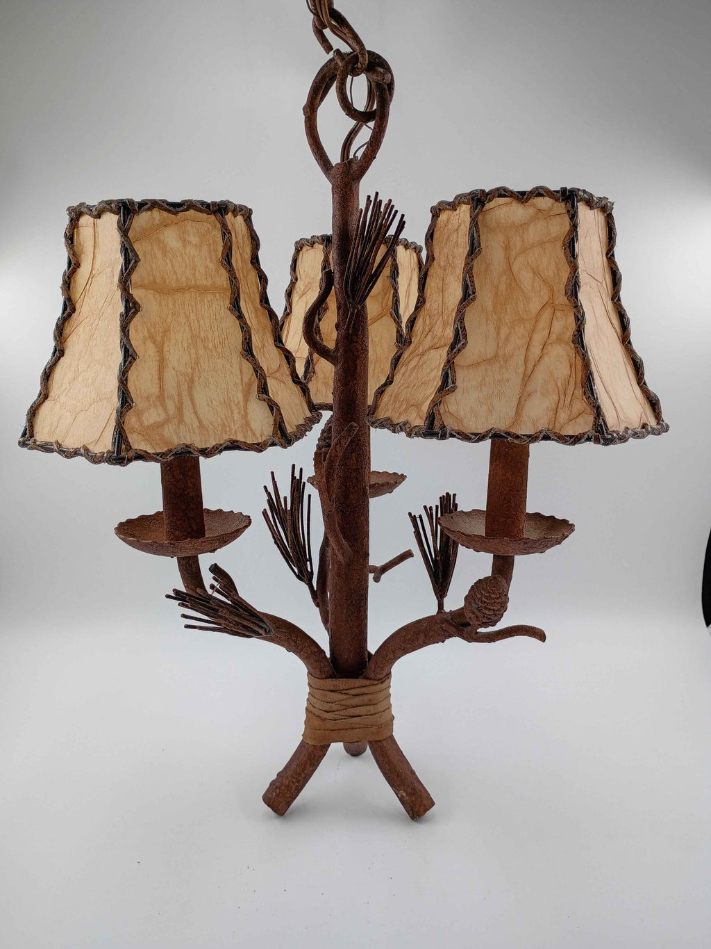 Kalco Lighting Ponderosa 3 Light Chandelier Lodge Lighting - Shop Under The Cedar