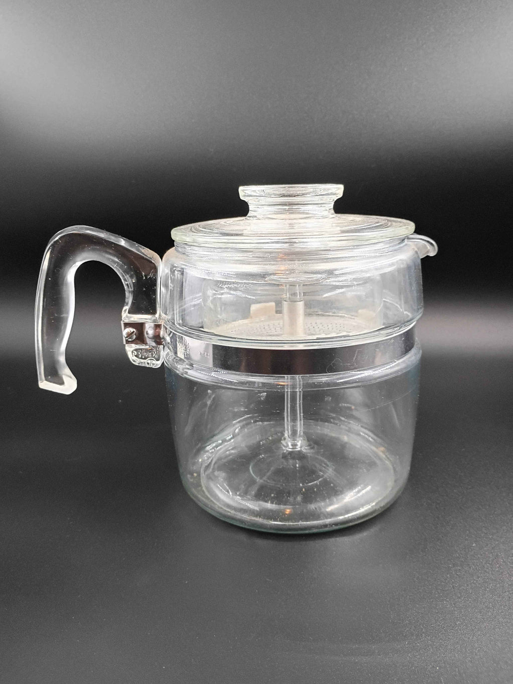 Pyrex Flameware Percolator Glass Coffee Pot - Durable and Stylish Brewing Solution
