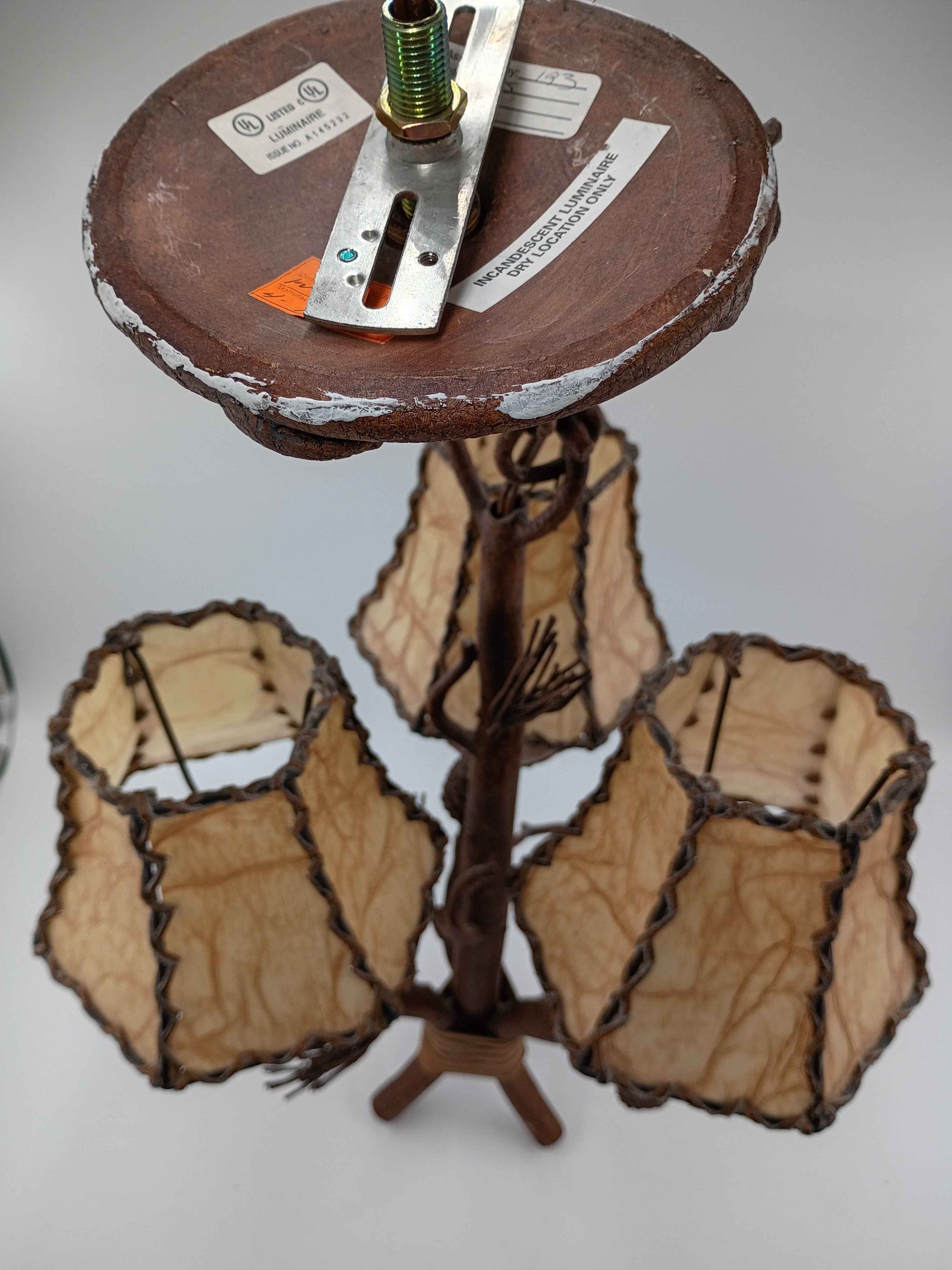 Kalco Lighting Ponderosa 3 Light Chandelier Lodge Lighting - Shop Under The Cedar