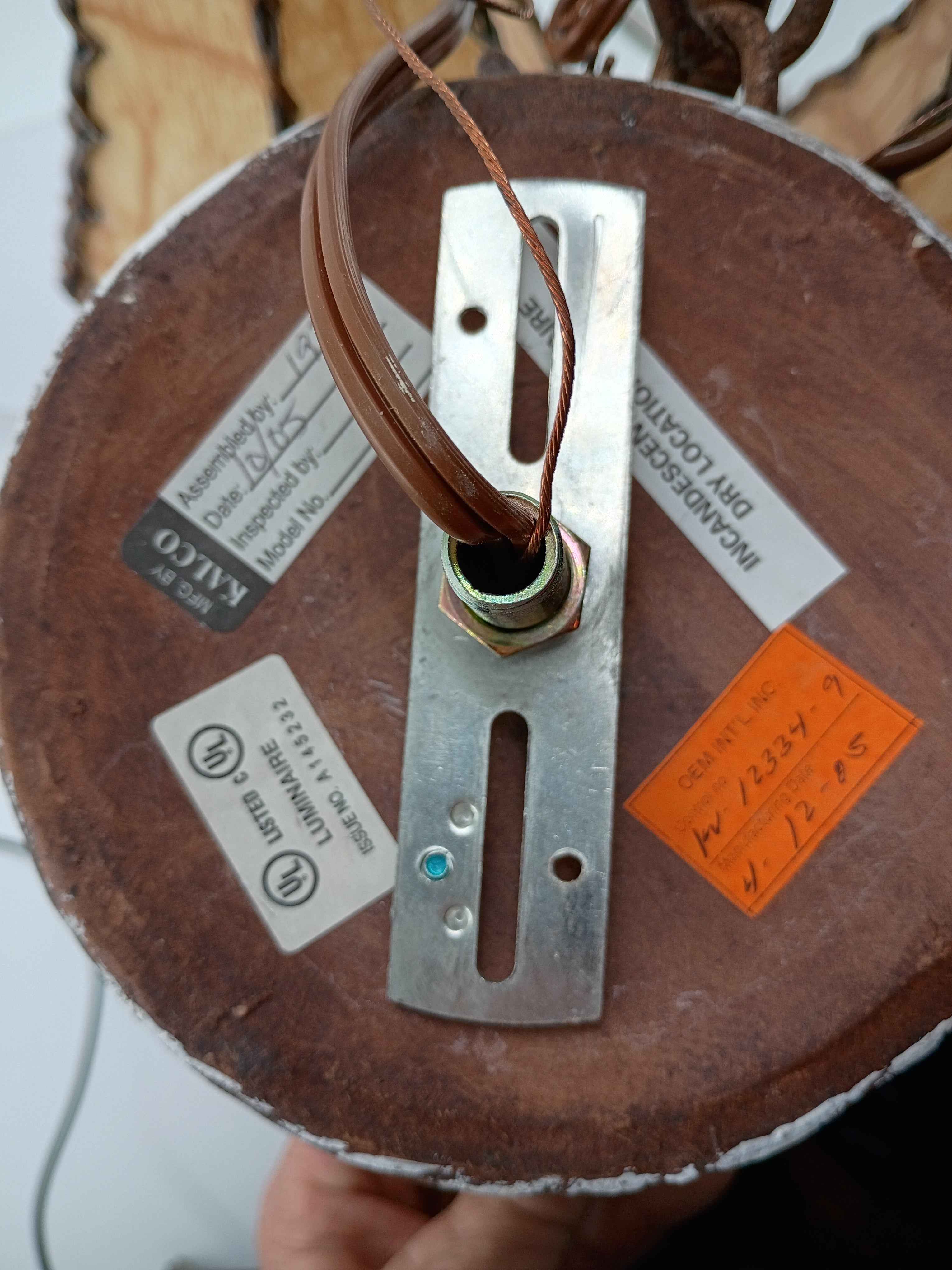 Kalco Lighting Ponderosa 3 Light Chandelier Lodge Lighting - Shop Under The Cedar